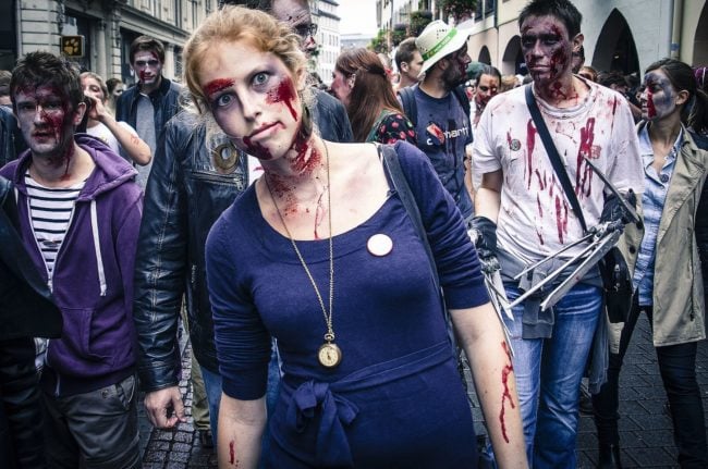 En 2015, la Zombie Walk avait réuni 4 à 5000 personnes (Photo Christophe Kaiser / FlickR / cc)