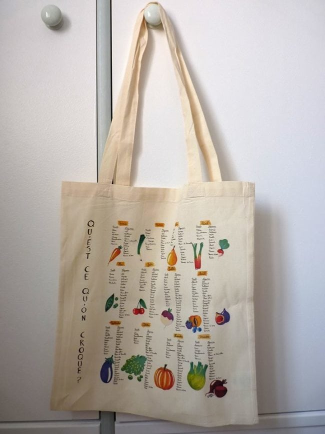 Anne Mahler diversifie ses activités et vend par exemple ce sac en coton dont elle a réalisé les illustrations (Doc remis)