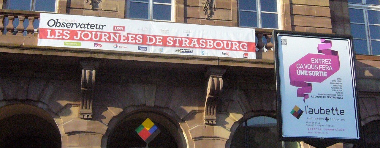 Médiathèques : Les Journées de Strasbourg