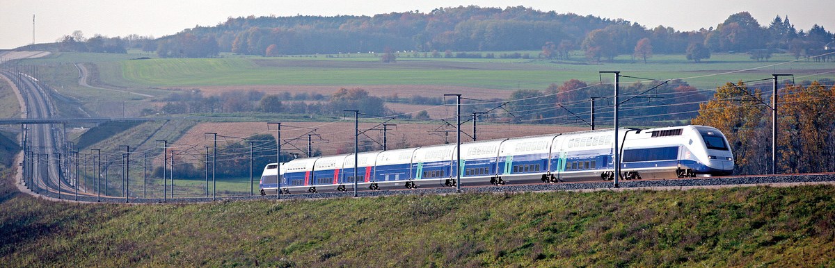 Francfort à deux heures de Strasbourg, une fois par jour