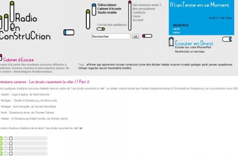 Créations sonores : les bruits racontent la ville