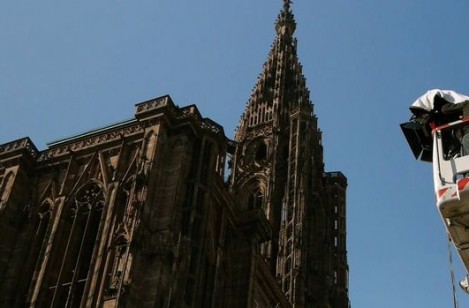La cathédrale de Strasbourg en 3D relief sur Arte