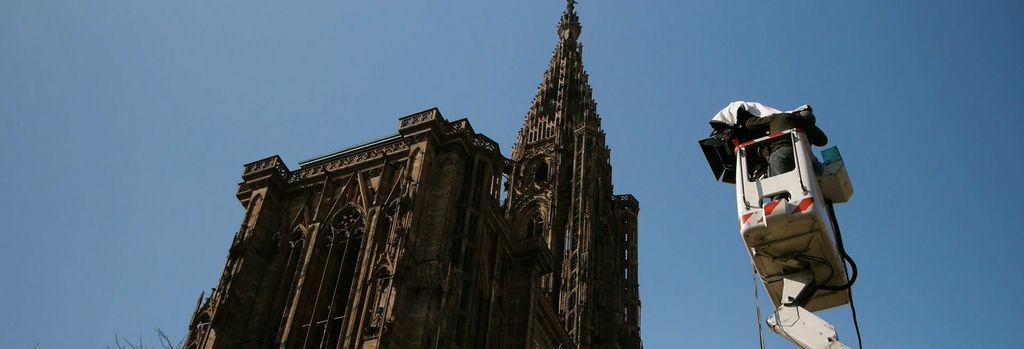 La cathédrale de Strasbourg en 3D relief sur Arte