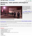 Opération anti-drogue au Neuhof : 15 personnes placées en garde à vue