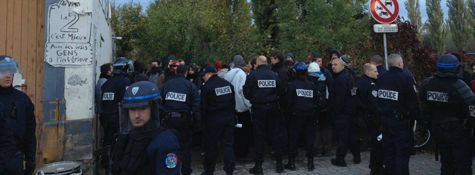 Au squat du 2, route des Romains, l’expulsion a eu lieu mardi matin