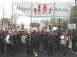 La marque Alsace défile contre le mariage pour tous