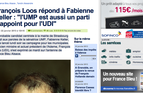 François Loos (UDI) ironise sur les propos tenus par Fabienne Keller