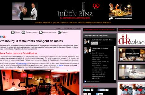 Trois restaurants changent de main