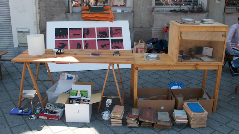 On trouve de tout à la brocante de la Krutenau (Boyan Drenec / FlickR / CC)