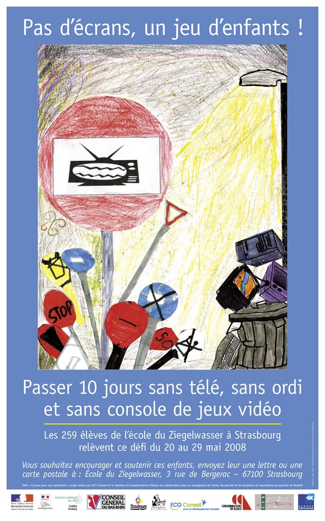 « 10 jours sans écran » à l’école élémentaire Léonard de Vinci