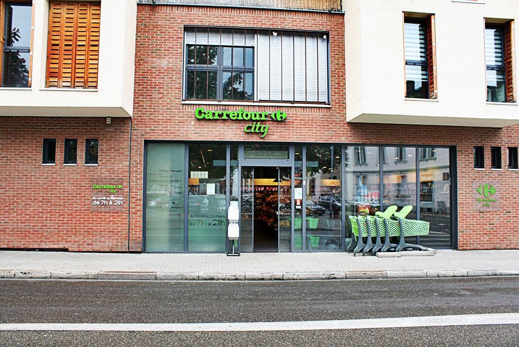 Carrefour City a été condamné à fermer le dimanche, sous peine d'une astreinte de 10 000€ (Photo Kevin Stoecker / Rue89 Strasbourg)