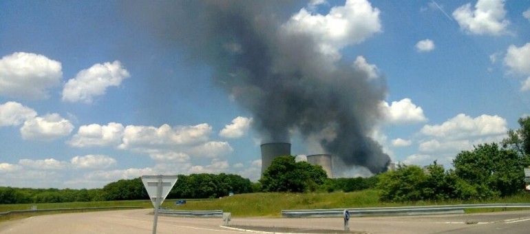 Incendie à la centrale nucléaire de Cattenom