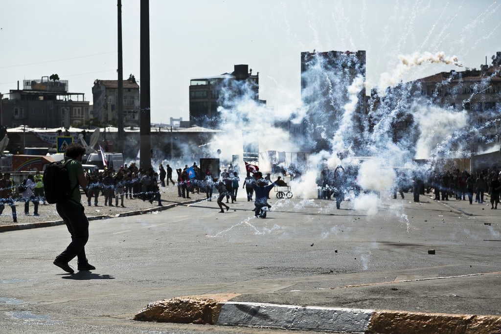 La place Taksim le 1er juin (Photo Eser Karadağ / FlickR / CC)