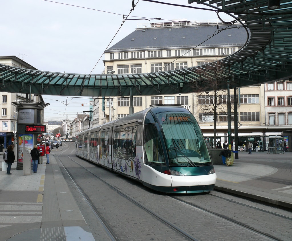 Les rames Citadis, en circulation depuis 2005 sur le réseau de la CTS (Photo (jc) / FlickR / CC)