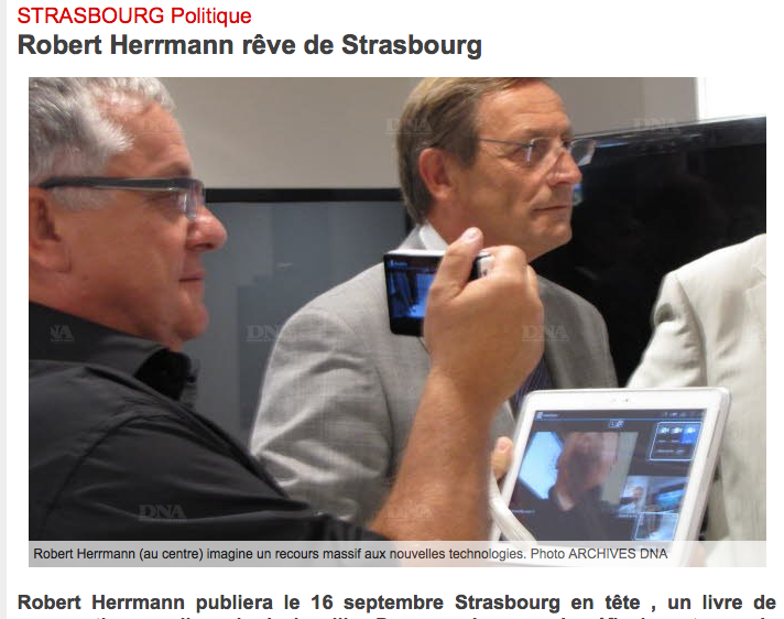 Livre: Robert Herrmann rêve de Strasbourg