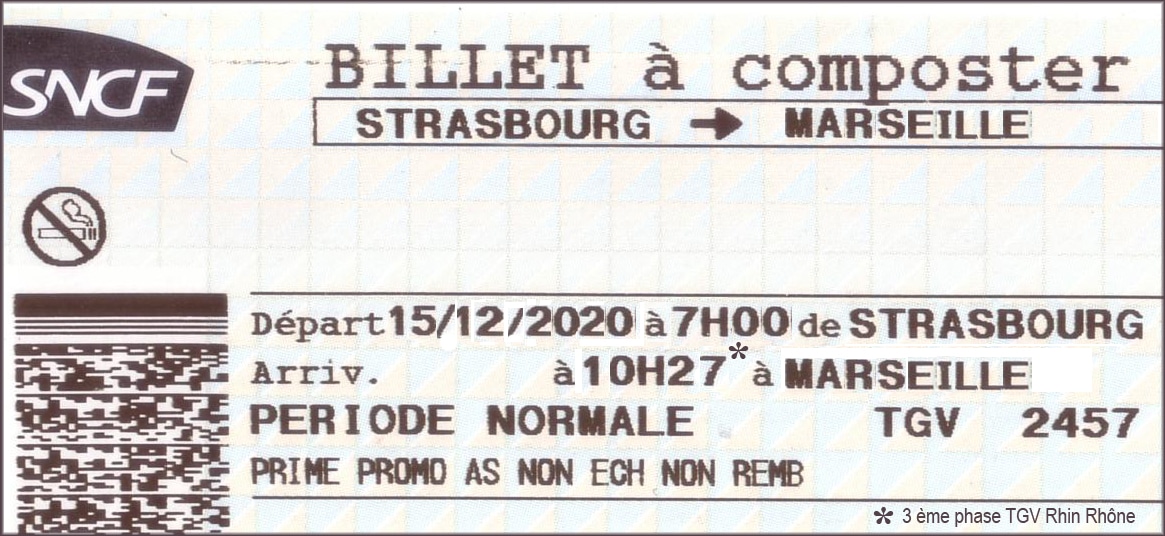 Tribune : 50 cents par billet pour financer le TGV Rhin-Rhône