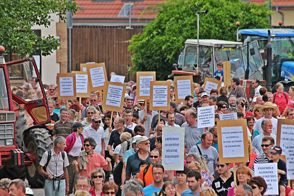 Le 22 juin, le collectif d'opposants était parvenu à réunir plus de 500 personnes lors d'une manifestation (Photo remise)