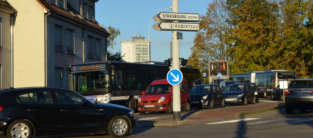 Carrefour Papeterie – Wantzenau : le carrefour de tous les dangers pour les cyclistes