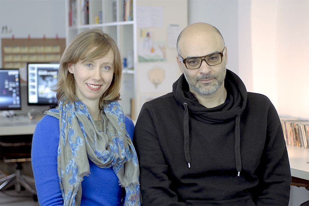 Anne-Claire Cieutat et Fouzi Louahem, deux cofondateurs strasbourgeois de Bande à Part (doc remis)