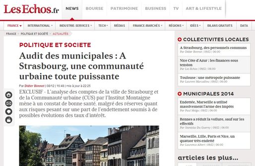 Les Echos audit municipales