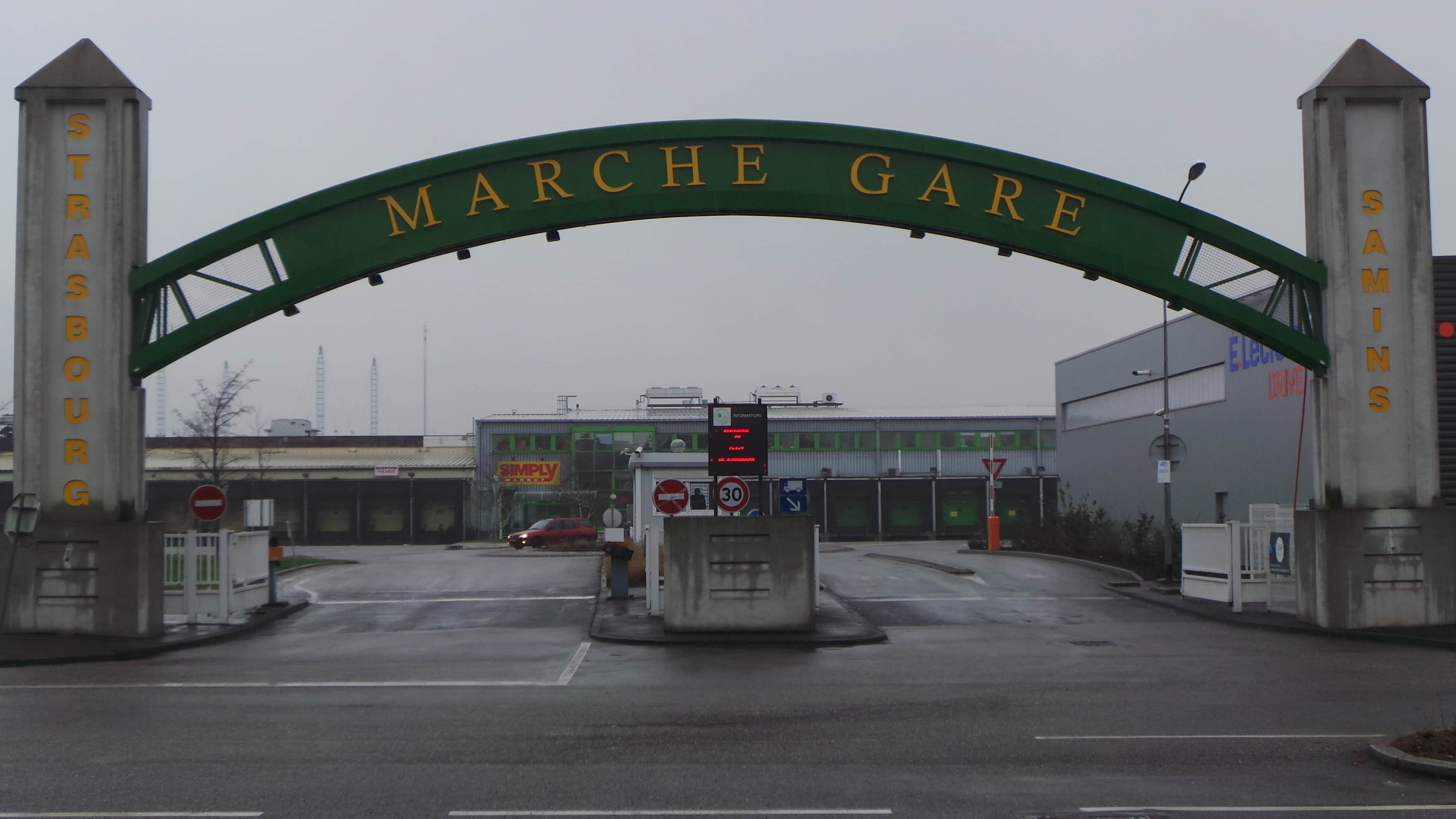 J’ai officieusement fait mes courses au Marché-Gare