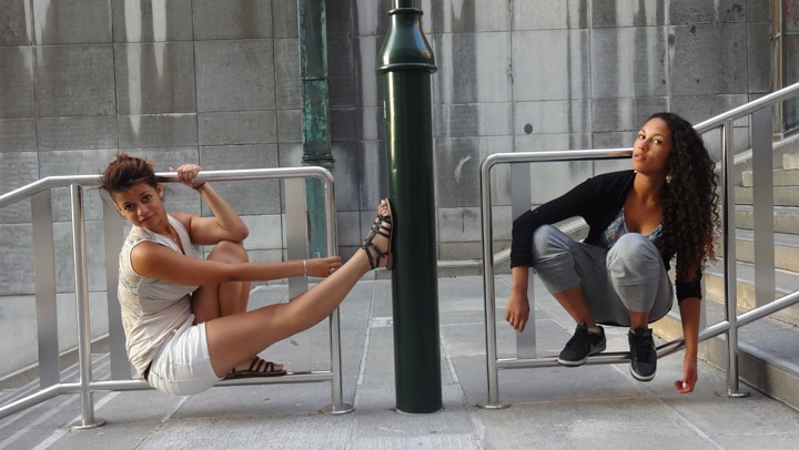 Wandy Anguila et Christelle Molnar (Photo Arte)