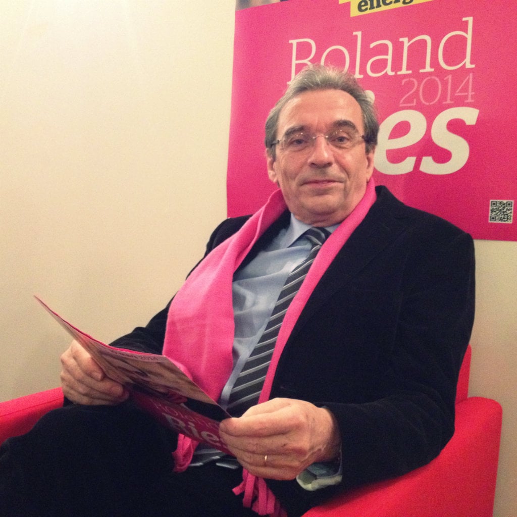 Roland Ries en campagne