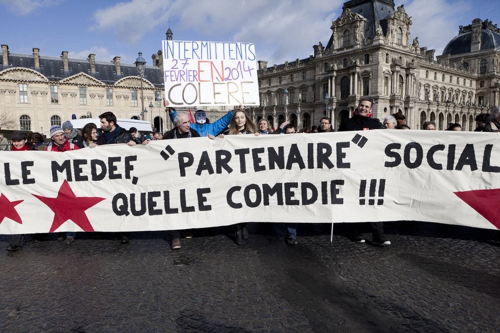 Manifestation à Paris en février (Photo Philippe Leroyer / FlickR / cc)