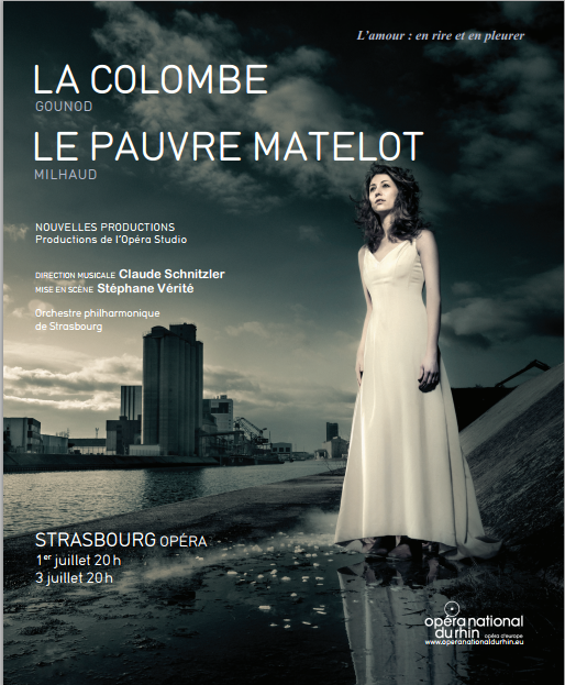 Gagnez des places pour « La Colombe » et « Le Pauvre Matelot » à L’Opéra National du Rhin