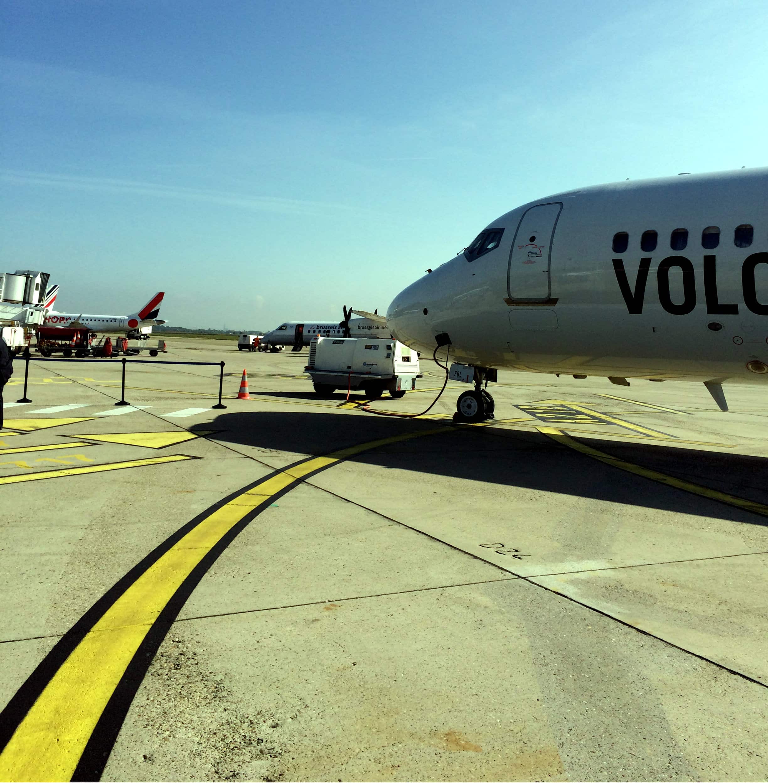 Volotea va rejoindre Air France/HOP! en résidence à l'aéroport de Strasbourg. (BR/Rue89 Strasbourg)