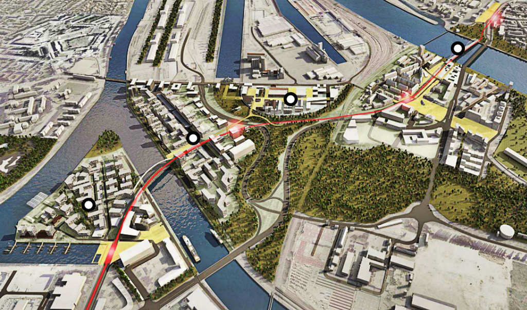Carte interactive : l’urbanisation du port-du-Rhin se précise