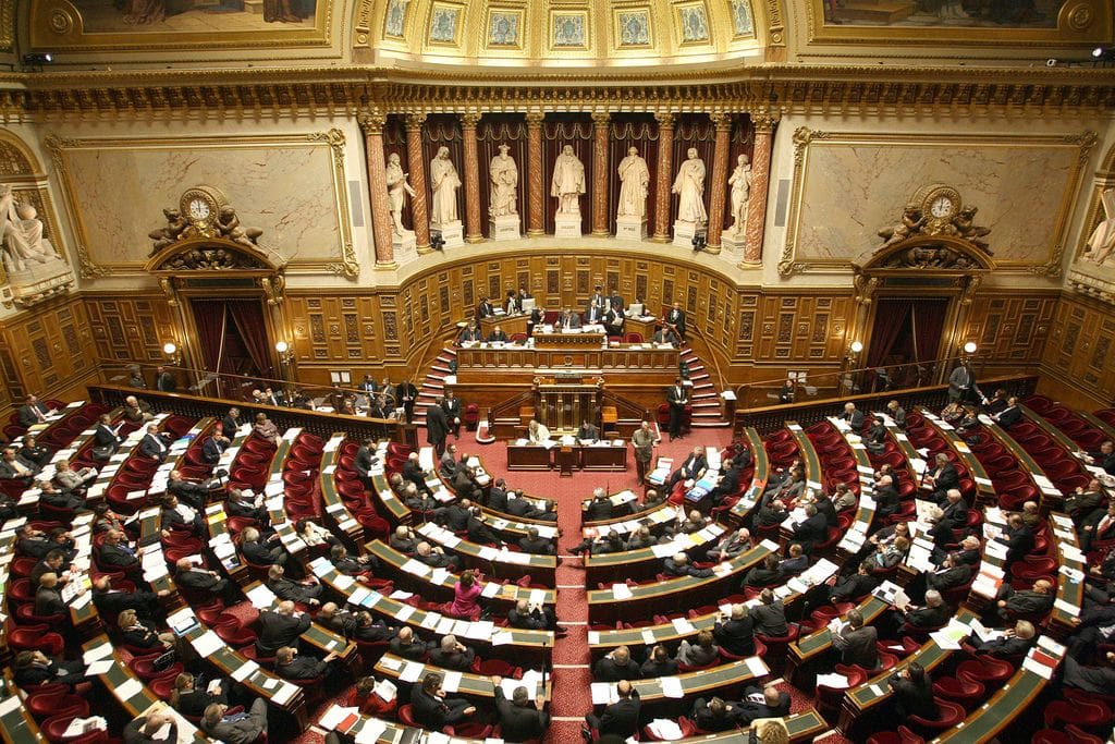 L'hémicycle du Sénat (Photo Sénat / FlickR / cc)