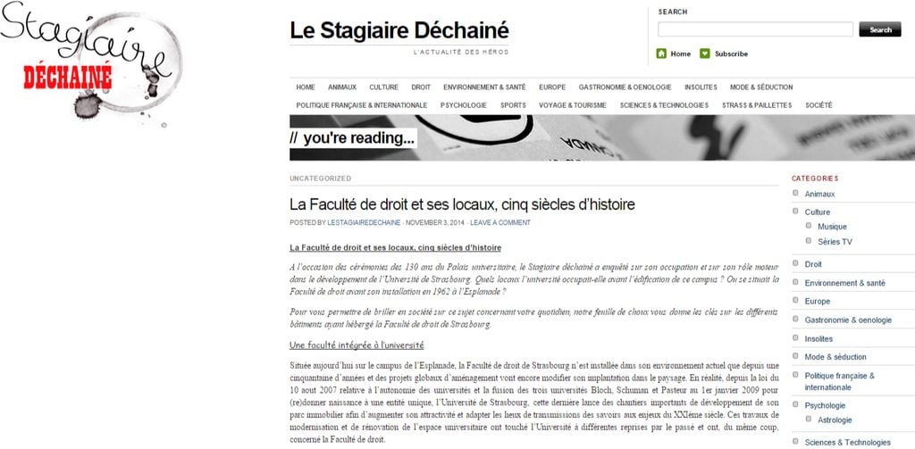 Les locaux de la faculté de Droit, cinq siècles d’Histoire