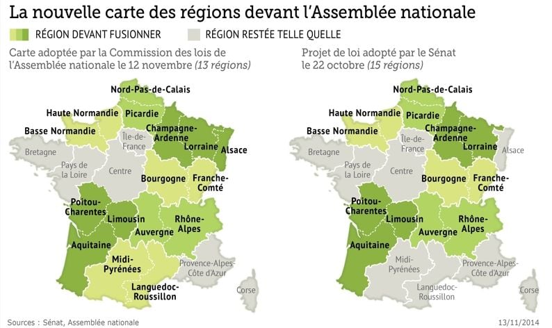 Tribune : « les élus alsaciens n’ont pas à confisquer le débat sur la fusion des régions »