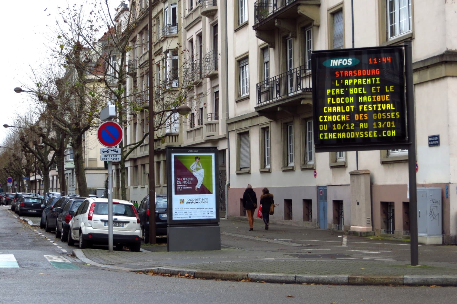 La publicité en ville encore bien accrochée à Strasbourg