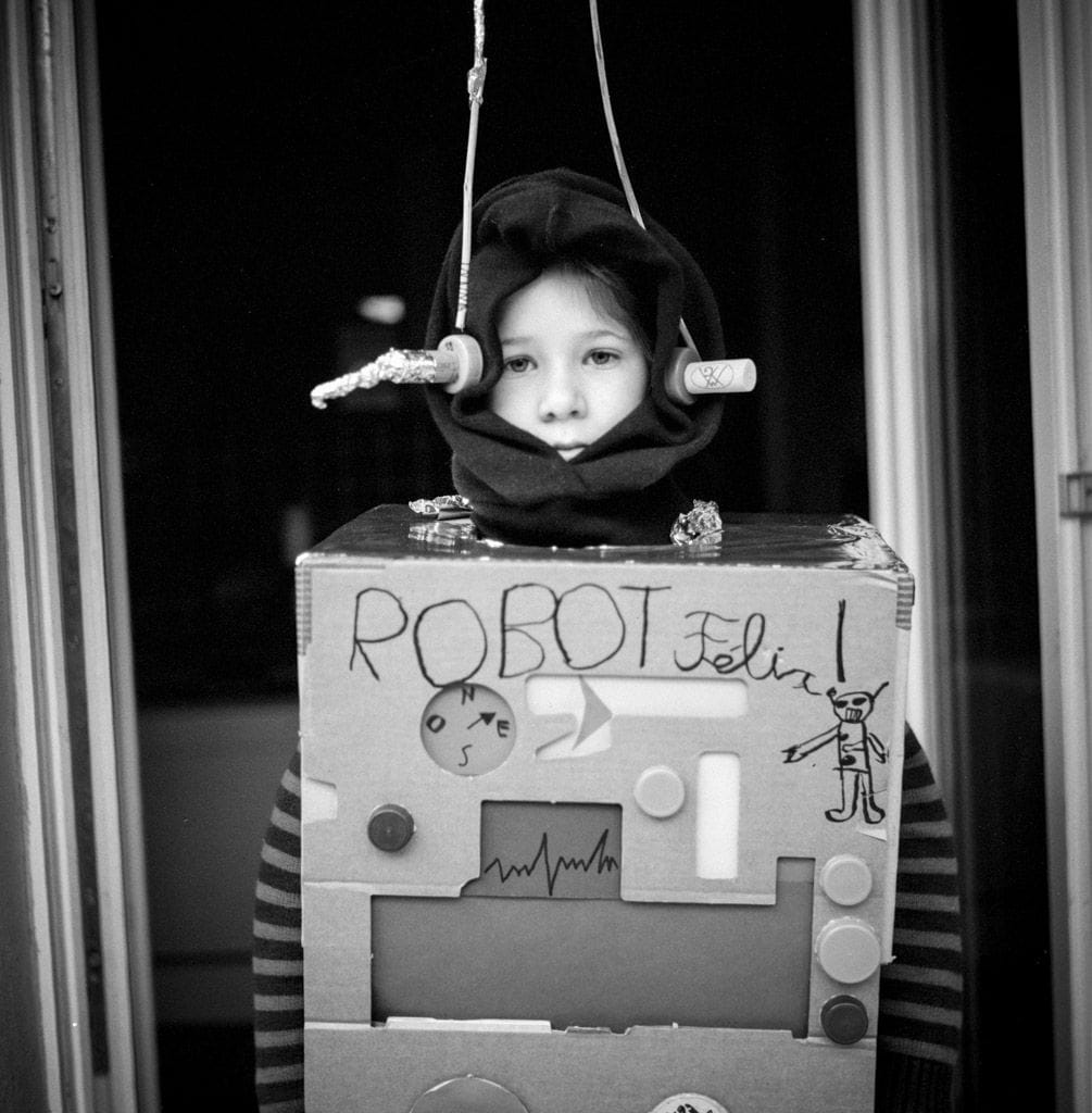 Robot Félix (Photo Pascal Bastien)