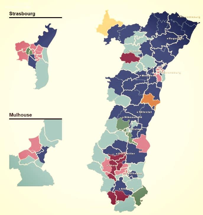 Élections départementales en Alsace : découvrez vos candidats
