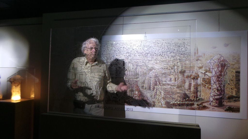 Luc Schuiten propose une vision positive du futur : "il est temps de s'y mettre". (Photo PF / Rue89 Strasbourg / cc)