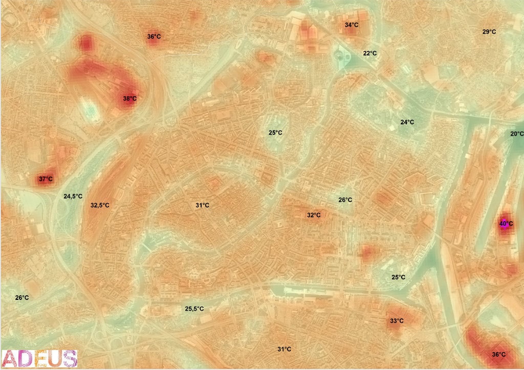 En été, quels sont les coins frais et les coins chauds de Strasbourg