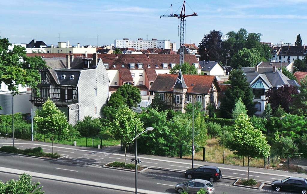 Entre les friches et les projets immobiliers, des résidents s'inquiètent (Photo PF / Rue89 Strasbourg)