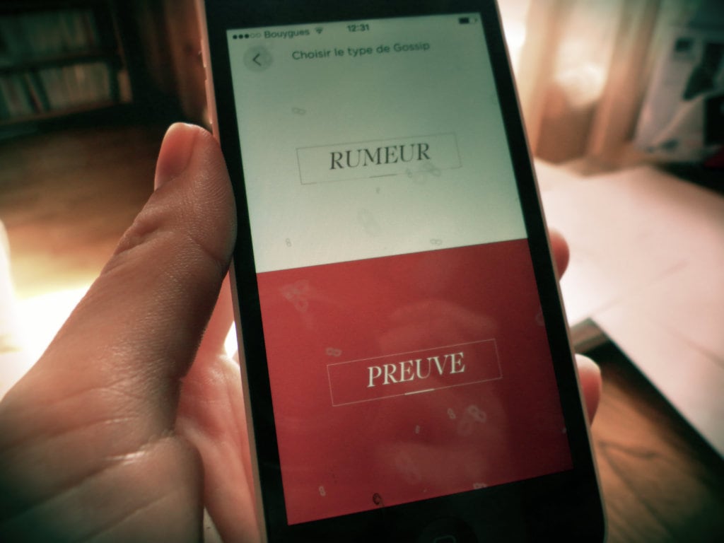 L'application Gossip permet d'envoyer des rumeurs sans être identifié (Photo ML / Rue89 Strasbourg / cc)