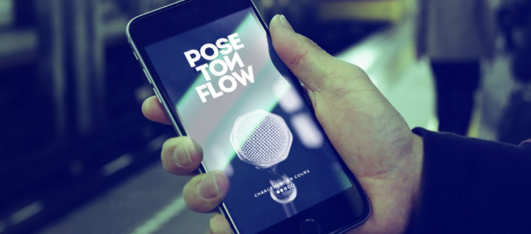 Pose Ton Flow, ou comment la jouer Jay Z devant son téléphone