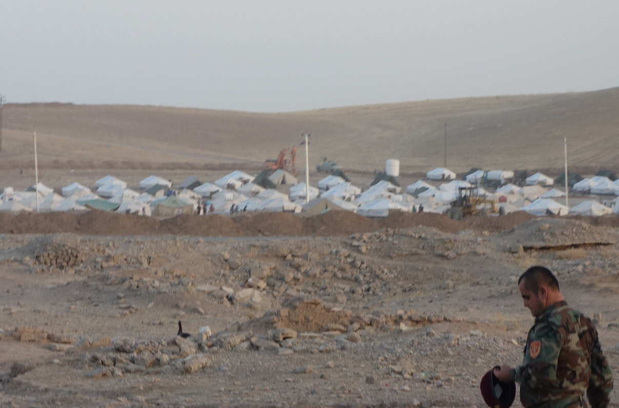 Un camp de réfugiés syriens au Kurdistan irakien (Photo Béatrice Dillies / FlickR / cc)