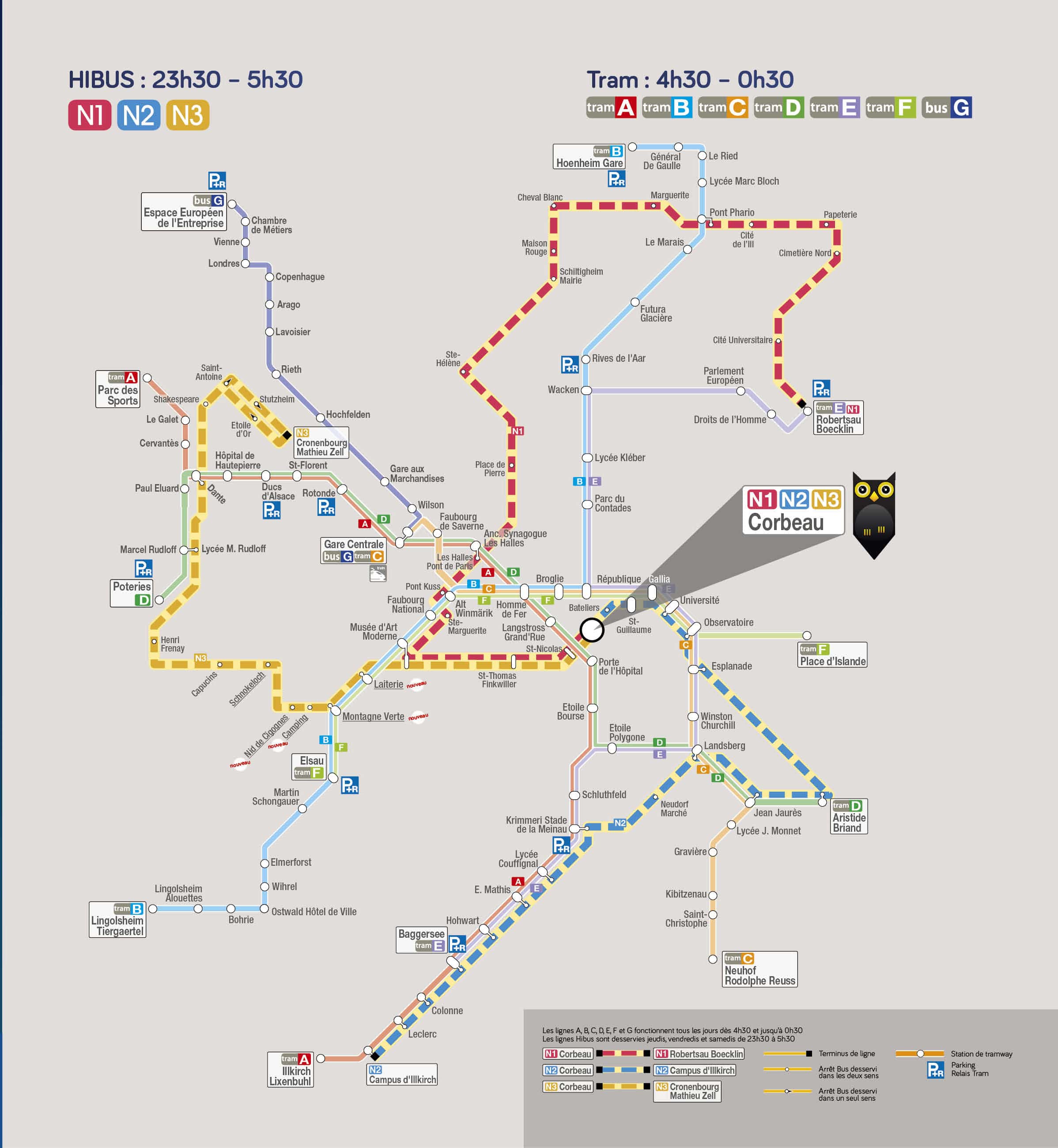 De minuit à 5h du matin, les bus de la CTS s’appellent Hibus