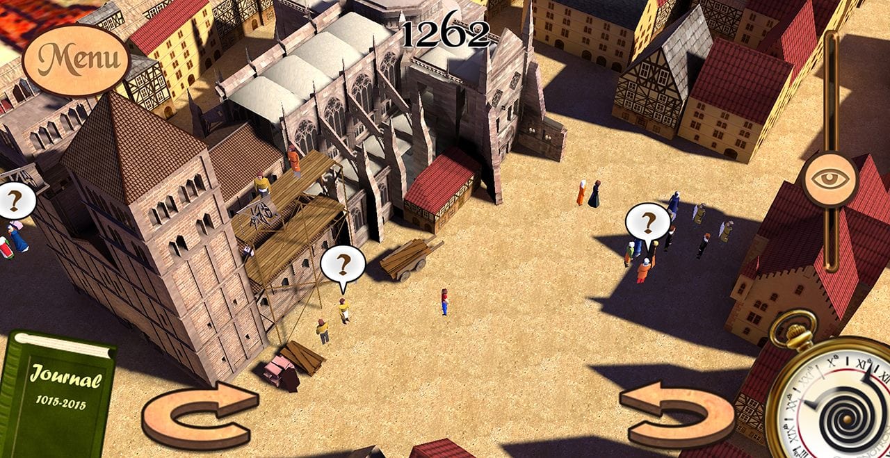 Un jeu pour revivre l’histoire de la construction de la cathédrale de Strasbourg