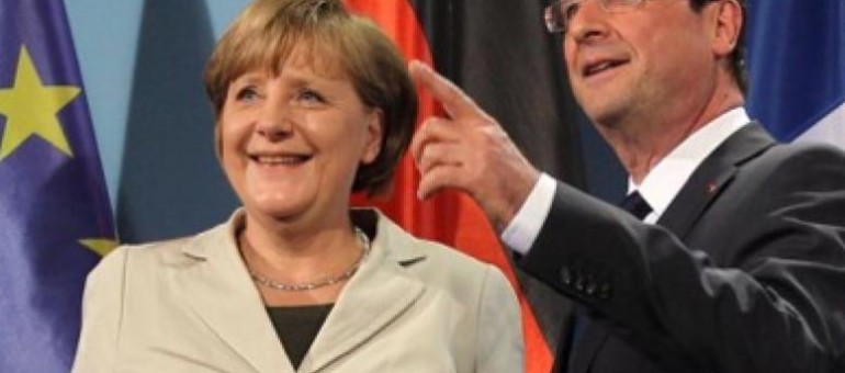 Revoir l’intervention de François Hollande et Angela Merkel au Parlement européen