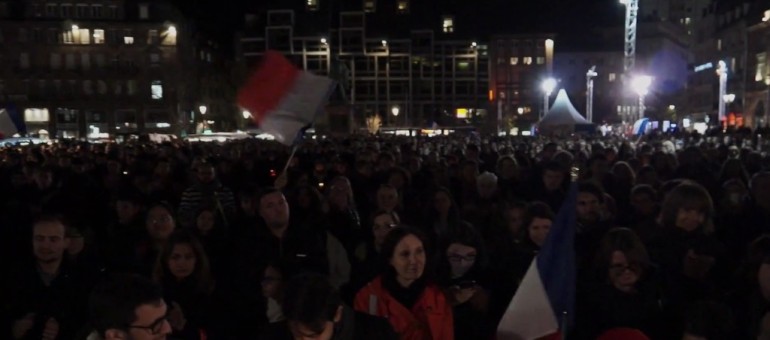 Des milliers de Strasbourgeois rendent hommage aux victimes