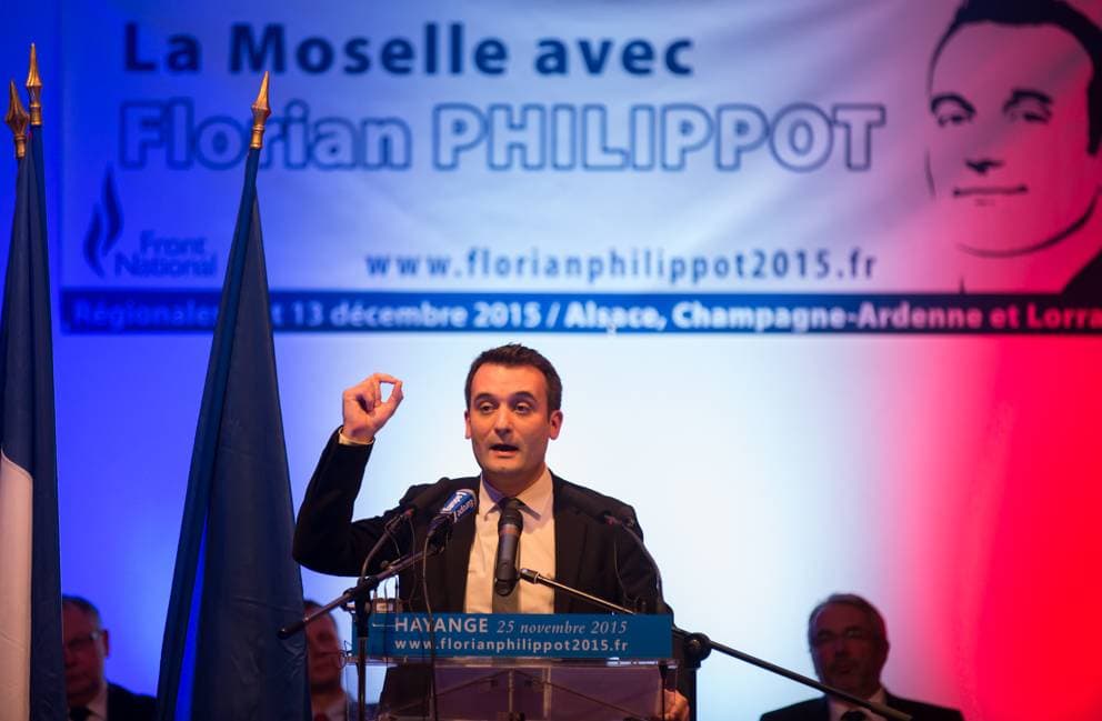 Florian Philippot pense que l'avenir de la région doit passer par la fermeture des frontières (Photo Arnaud Scherer / Loractu.fr)