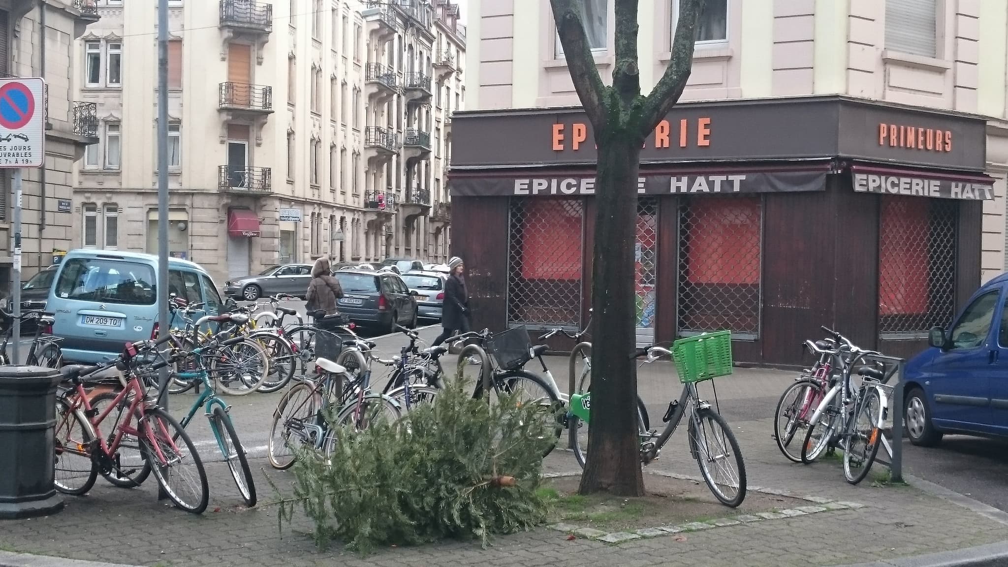Se débarrasser des sapins à Strasbourg : pas de miracle de Noël