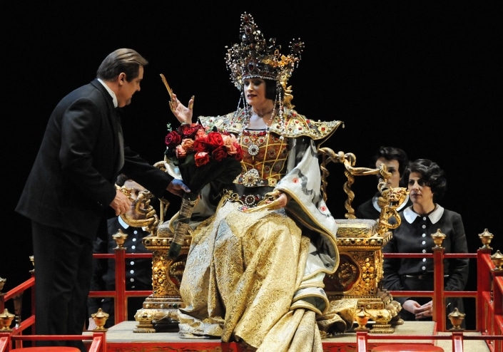 "L'Affaire Makropoulos" à l'Opéra du Rhin ( Photo Alain Kaiser)